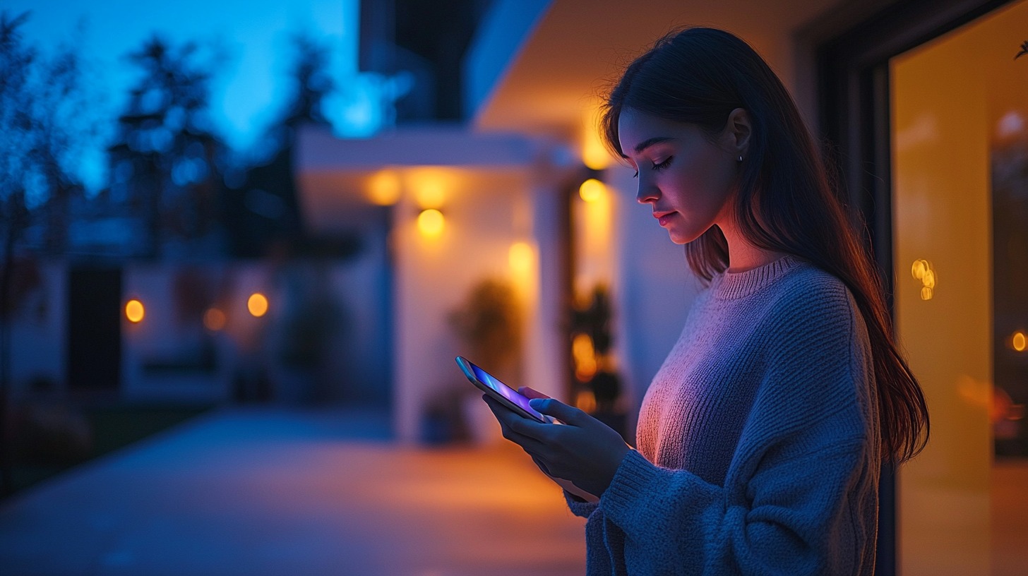 Использование приложения для смартфона для защиты своей интеллектуальной системы освещения